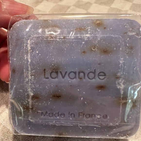 2 BARS Lavender Soap Triple Milled made in France 2 bars for $17 - Picture 2 of 4